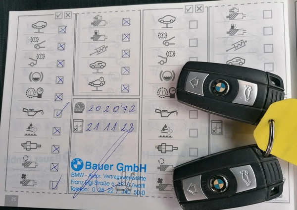 BMW X1 cena 53500 przebieg: 205000, rok produkcji 2012 z Gniewkowo małe 326